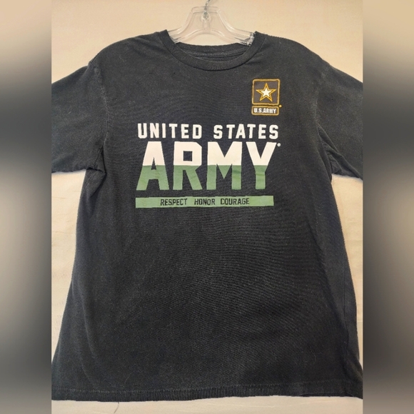 Authentic U.S. Army Veterans Women's Short Sleeve Graphic Tee Shirt, sz MD - Picture 3 of 7
